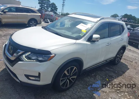 2017 Nissan Rogue Sl from USA, damaged, VIN JN8AT2MT4HW406369